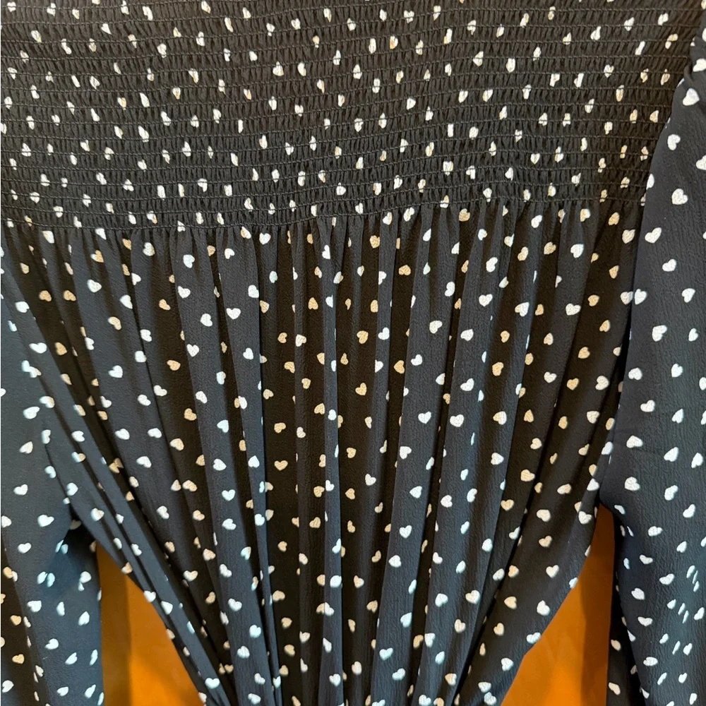 Kate Spade Heartbeat Smocked Dress Size XS - Picture 9 of 10